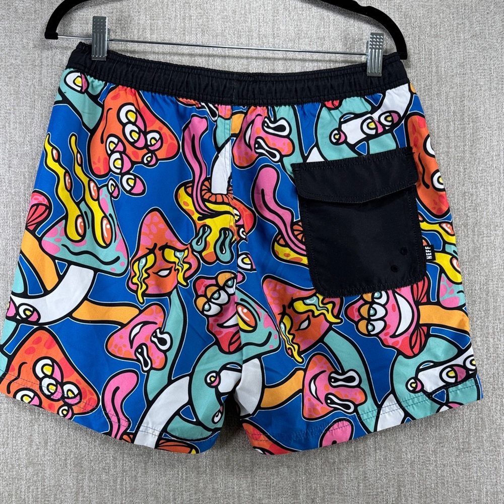 Neff Octopus Graphic Swim Trunks Multicolor NWT Size S 30 - Picture 5 of 15